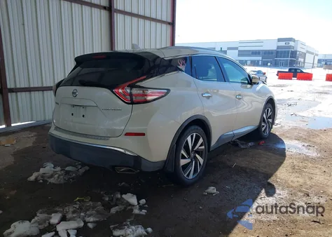 2018 Nissan Murano Platinum from USA, damaged, VIN 5N1AZ2MG8JN154355